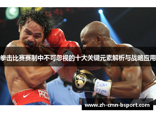 拳击比赛赛制中不可忽视的十大关键元素解析与战略应用